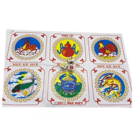 Bộ đồ chơi lắc bầu cua cá cọp xúc xắc