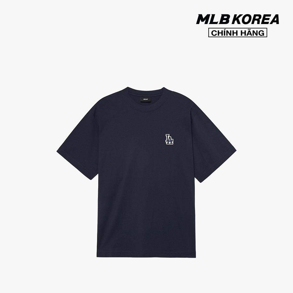 Mlb - áo thun unisex cổ tròn tay ngắn classic monogram big lux 3atsm0334-07nyd