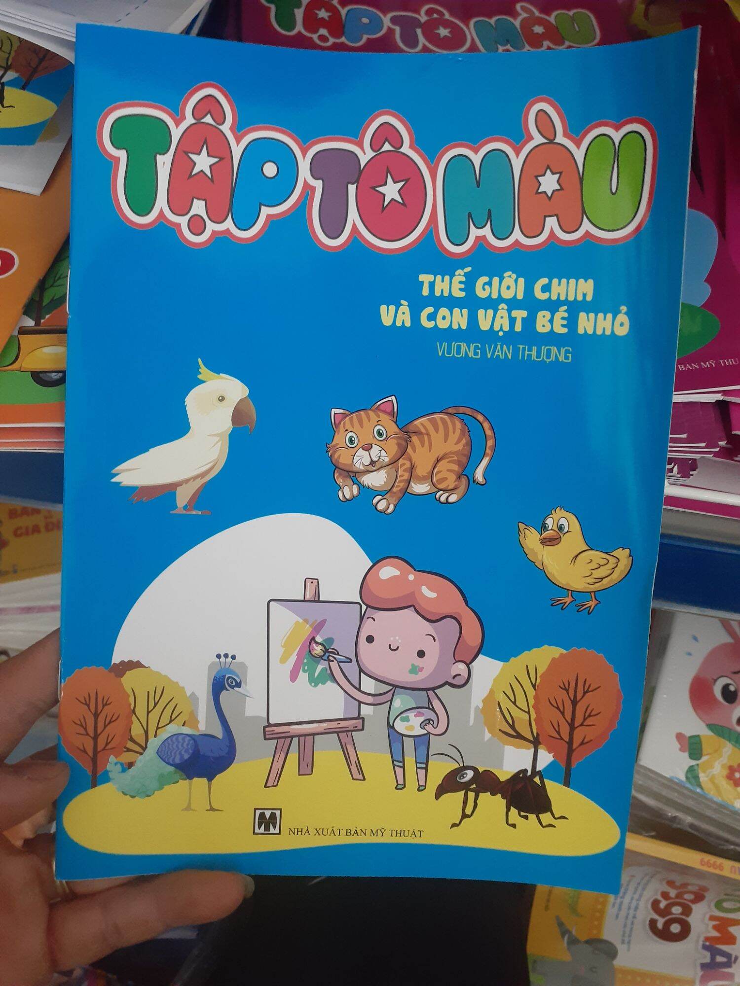 Tập tô màu cho bé nhiều chủ đề