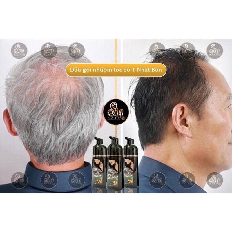 [HCM]Dầu gội phủ bạc Sin hair ( nâu )