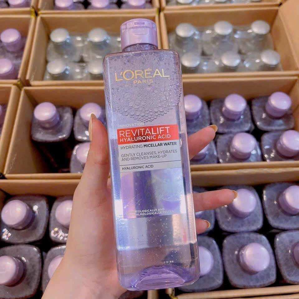 Nước Tẩy trang Loreal 400ml chai tím