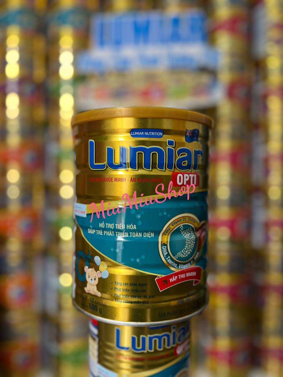 Lumiar Opti powder milk 0 + 800g support Digest