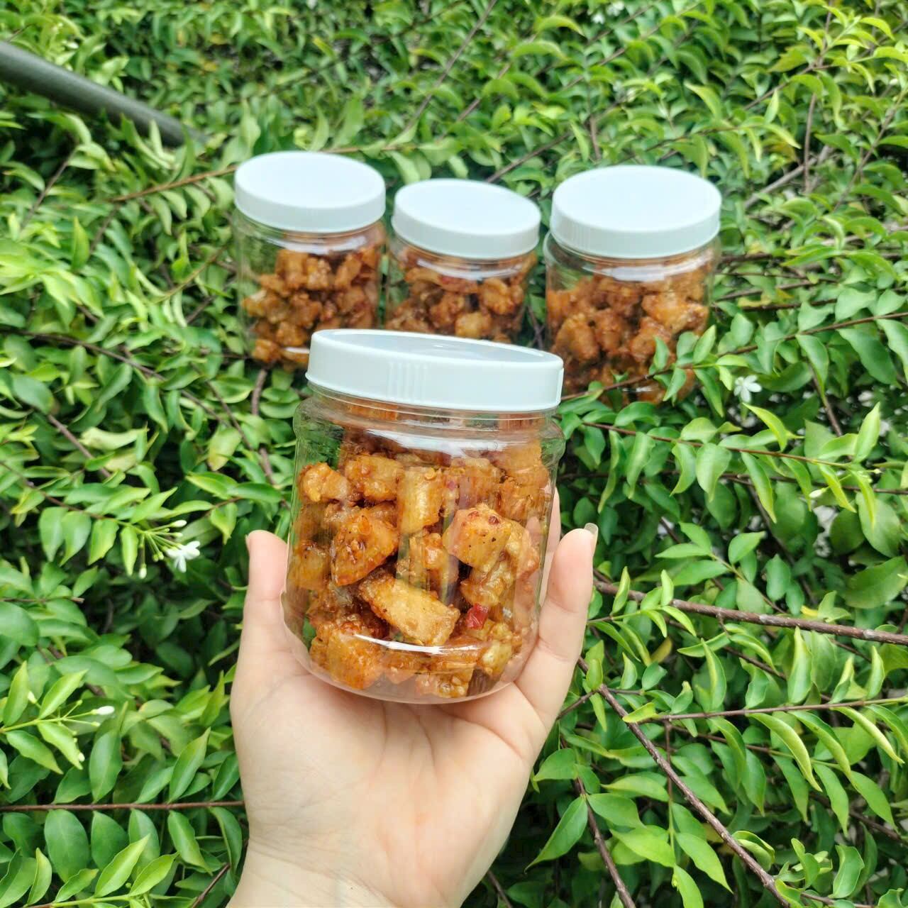 Tốp Mỡ Da Giòn Rim Mắm Tỏi
