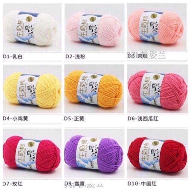 Len màu , len cuộn , len Đan các màu