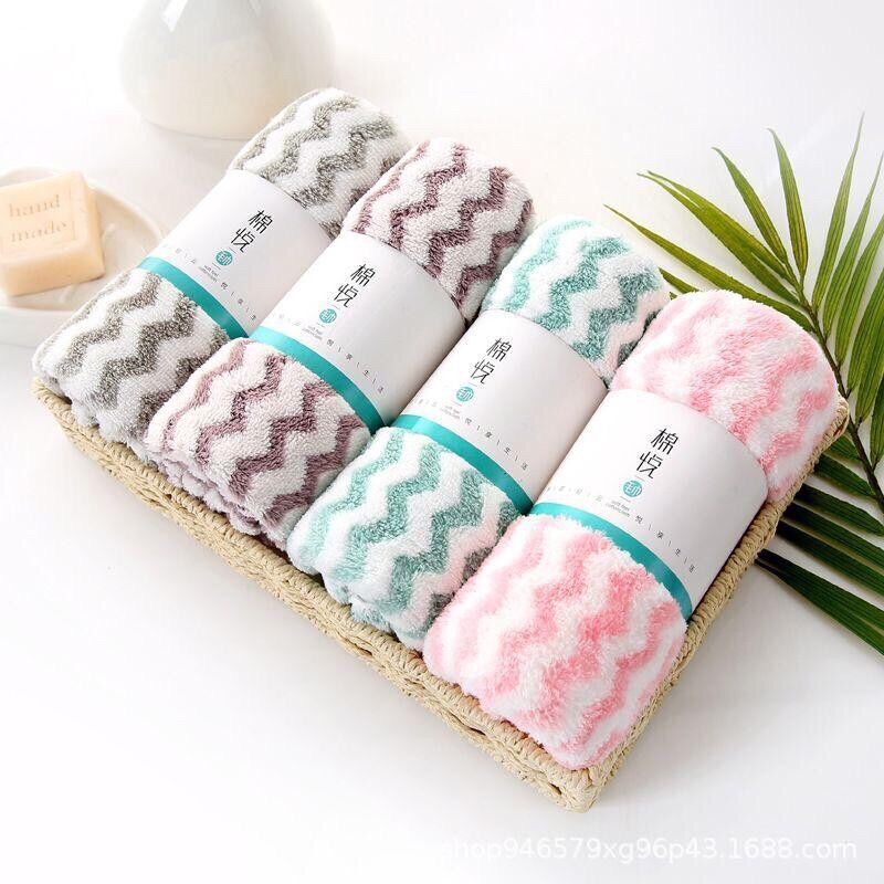 khăn rửa mặt lông cừu hàn quốc