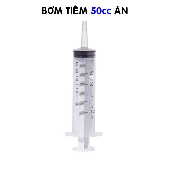 ❤ Bơm cho ăn/Bơm tiêm 50ml/50cc - xi lanh Xilanh cho ăn sử dụng một lần 50ml/cc Tanaphar Bơm kim tiêm y tế 50ml/50cc - xi lanh vô trùng, ống chích sử dụng một lần xi lanh Tanaphar 50cc/50ml