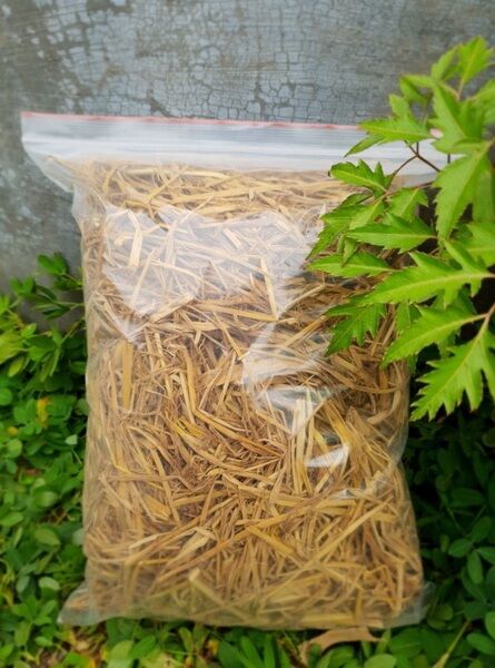 Rơm khô 1kg dùng trồng cây,chăn nuôi, trang trí...Rơm mới