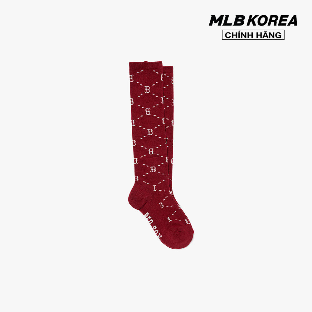 Mlb - vớ cổ cao unisex dia monogram 3asokm12n-43wis