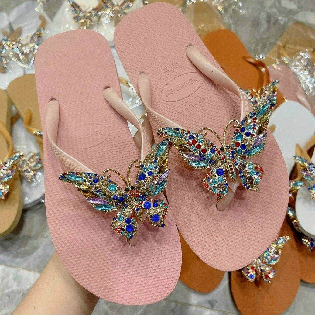 dép kẹp nữ khóa nơ bướm mẫu mới