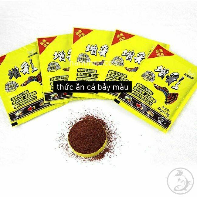 Thức Ăn Cá Bảy Màu , Thủy Sinh Chai 50ml
