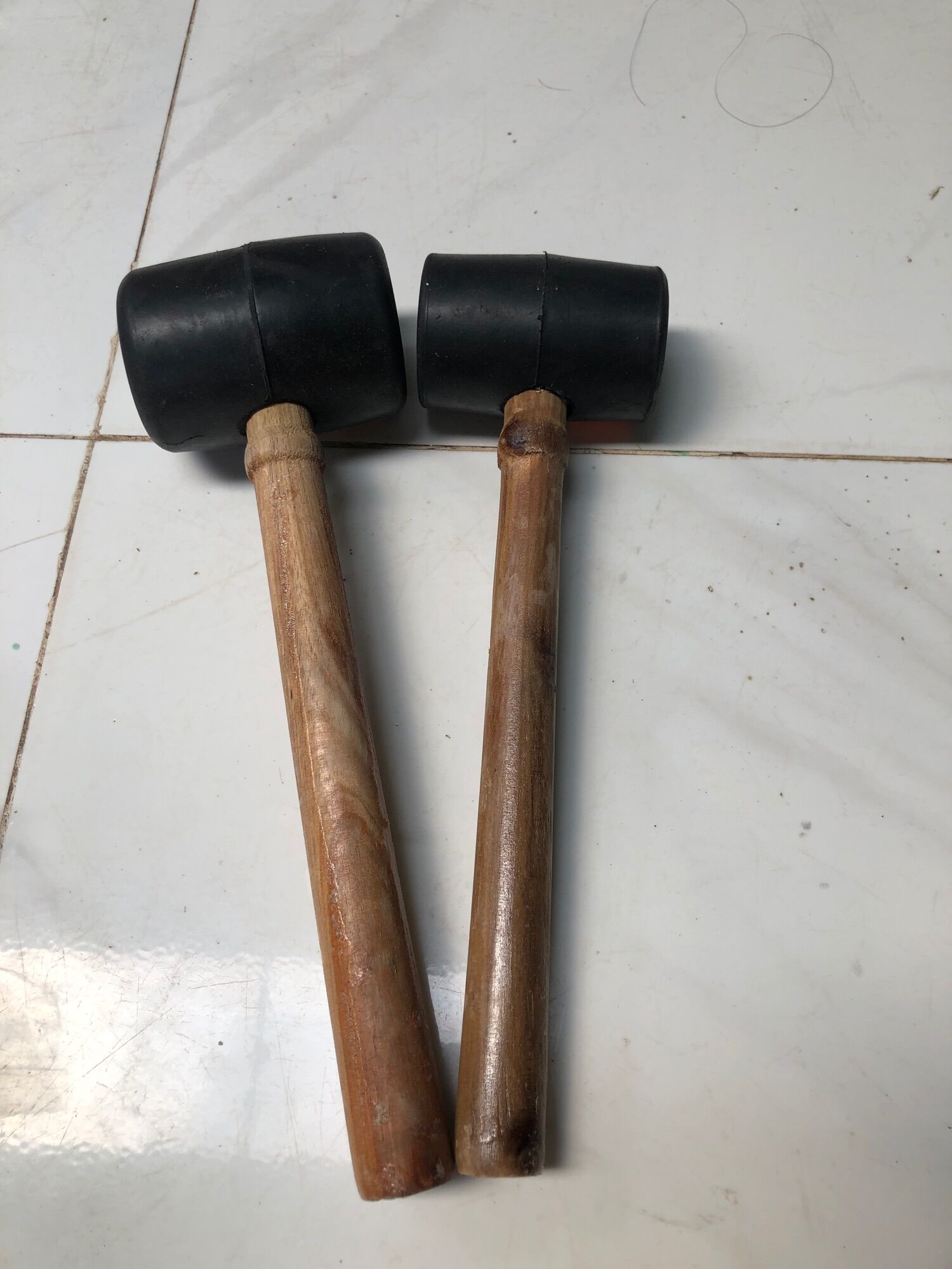 [HCM] Búa Cao Su Cán Gỗ-Búa Đóng Gạch