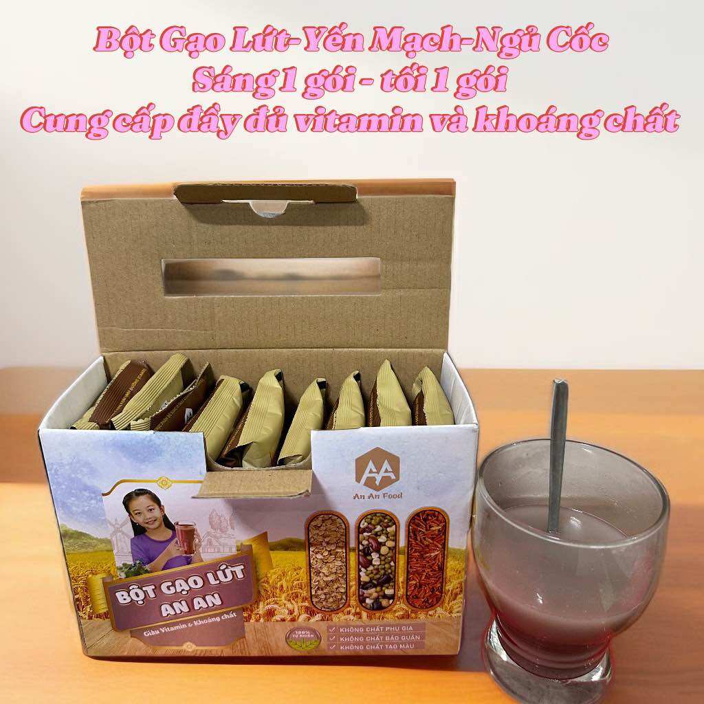 Bột gạo lứt Yến mạch ngũ cốc