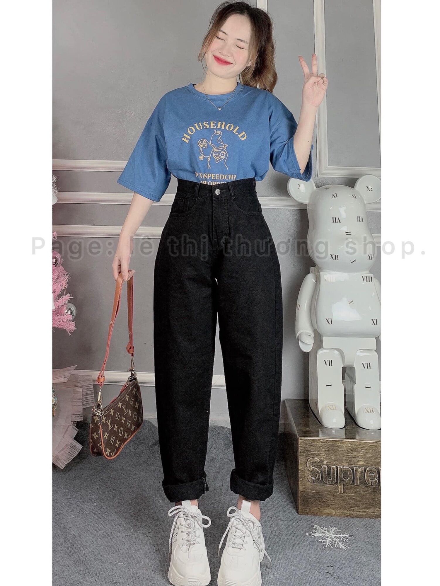 🌪BAGGY JEANS BASIC💧