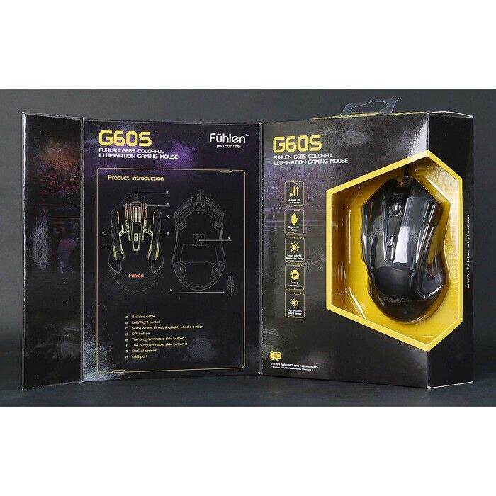 Chuột fuhlen G60s led RGB
