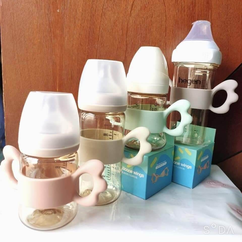 Tay cầm bình sữa cánh thiên thần