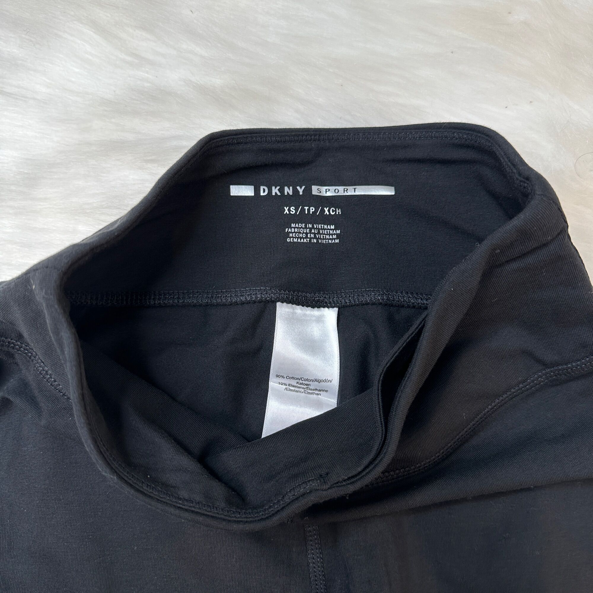 Quần legging nữ chất cotton DKNY