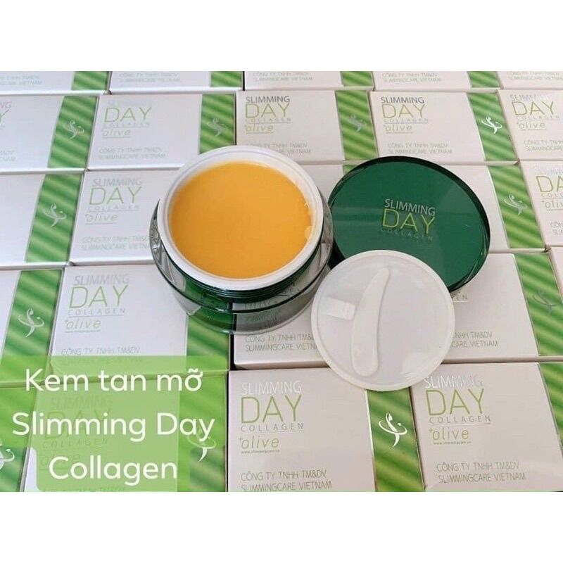 Kem tan mỡ Collagen Slimming day chính hãng