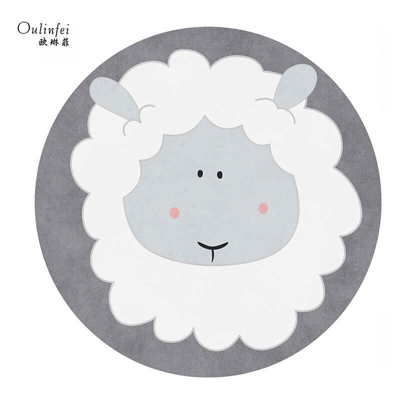 OULINFEI | Circular Anti-slip Rug - 3