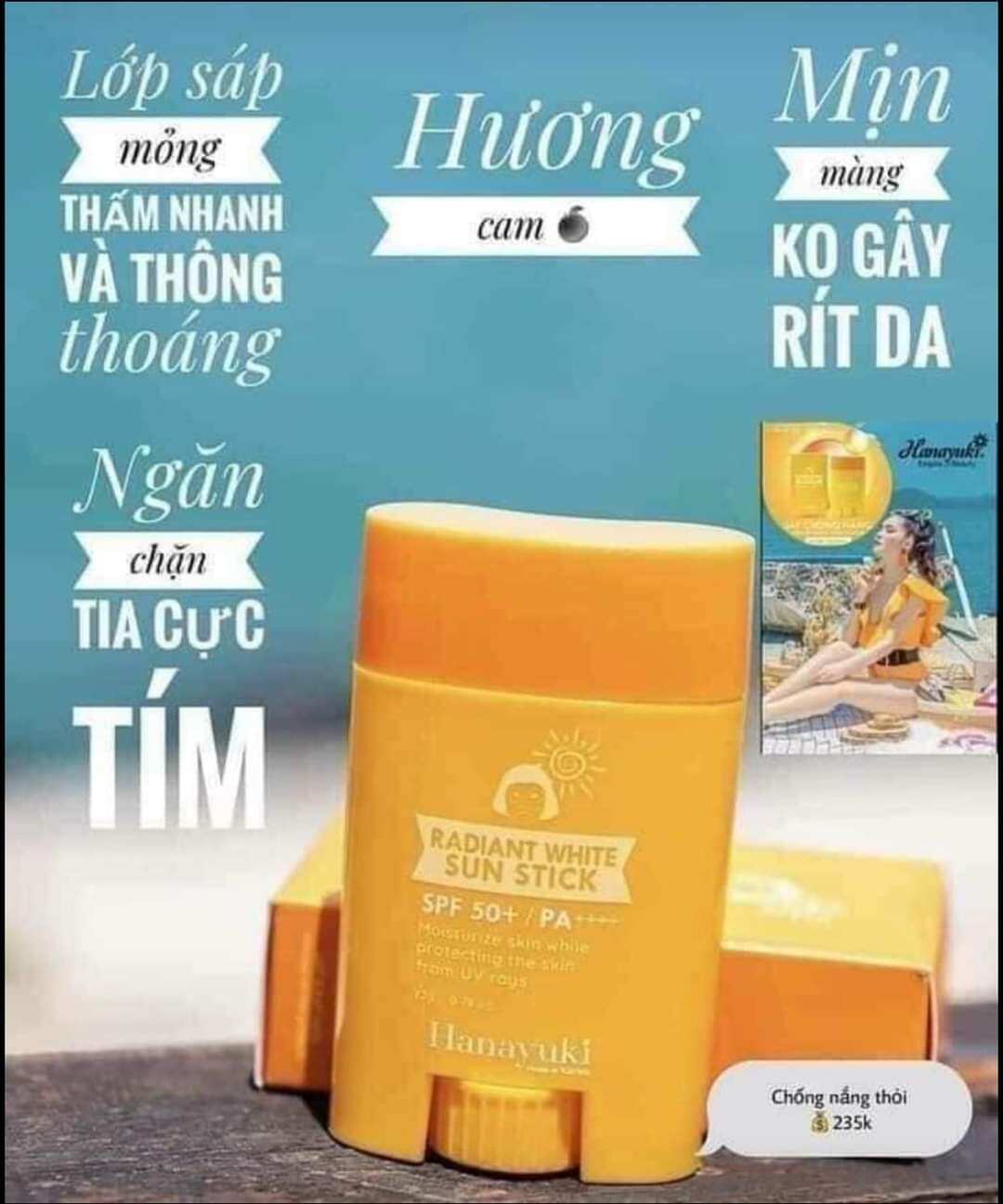 Sáp Chống Nắng Hanayuki