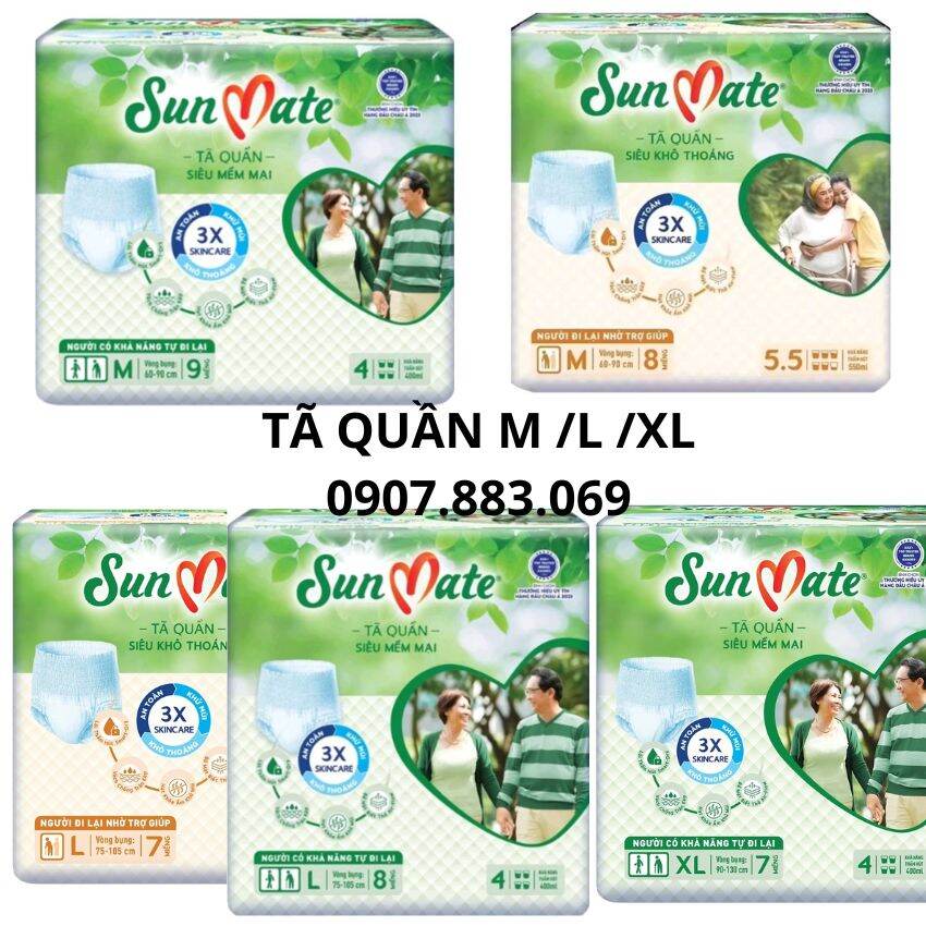 L8 tã quần người lớn sunmate size l8 -siêu mềm mại đã có mặt tại shop366tuongvy