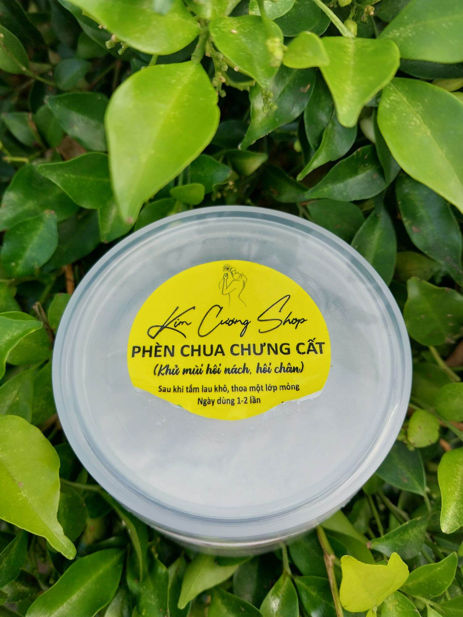 Phèn chua chưng cất