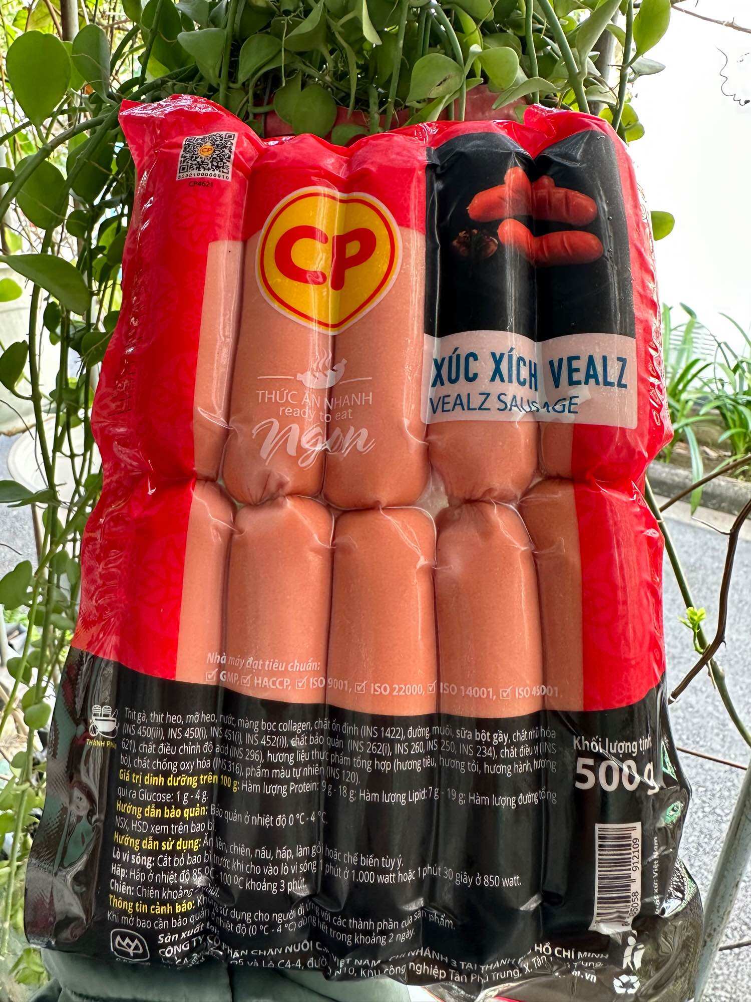 Xúc xích cp siêu ngon 500gr