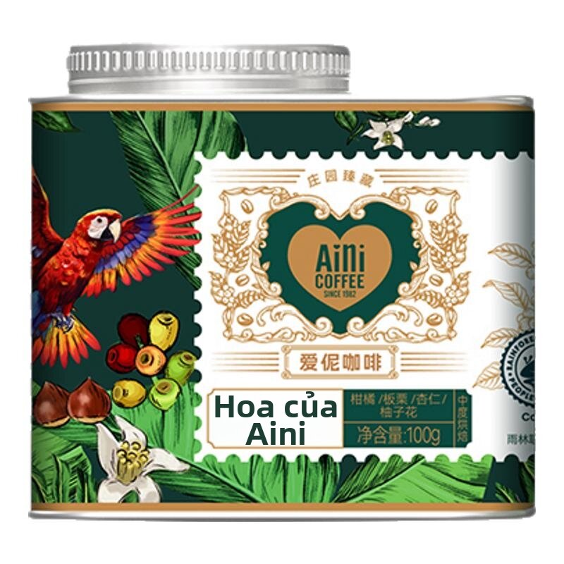 Aini garden | Hạt Cà Phê Rang Trung Bình Handcrafted Gourmet 100g
