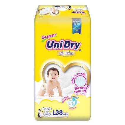 Bỉm dán Unidry NB36/S48/M42/L38/XL34