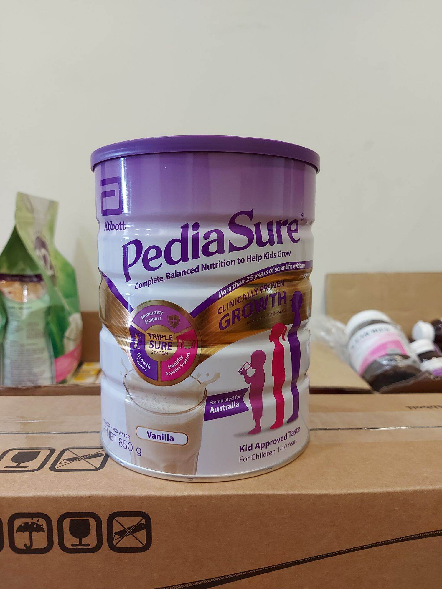 Pediasure úc 850g date 30/11/2022