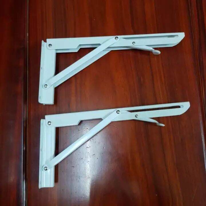 Giá đỡ gấp treo tường thông minh, ke gập thông minh 25cm