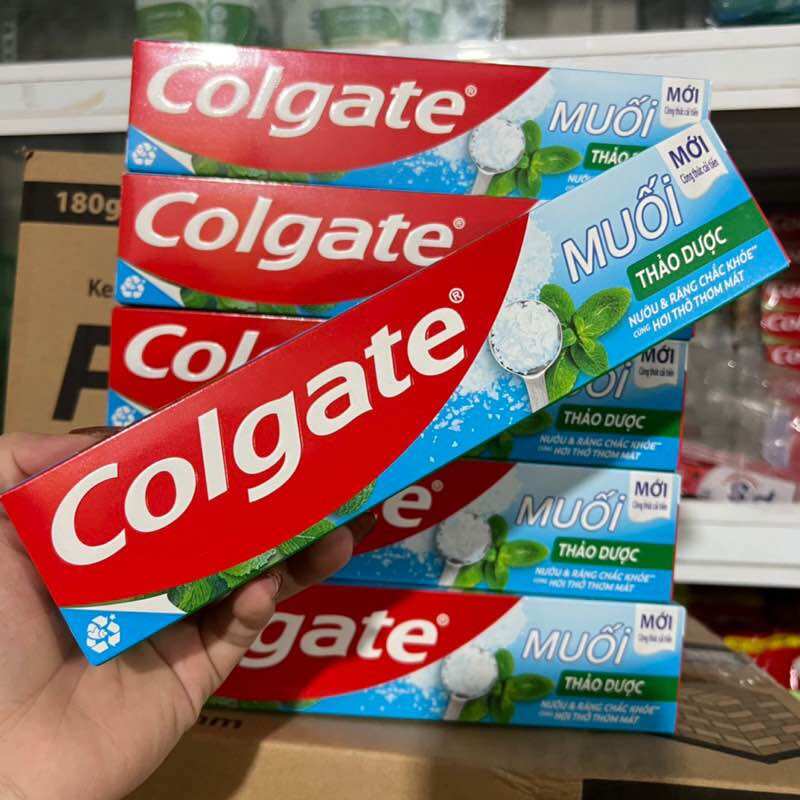 Kem đánh răng colgate muối thảo dược 225g