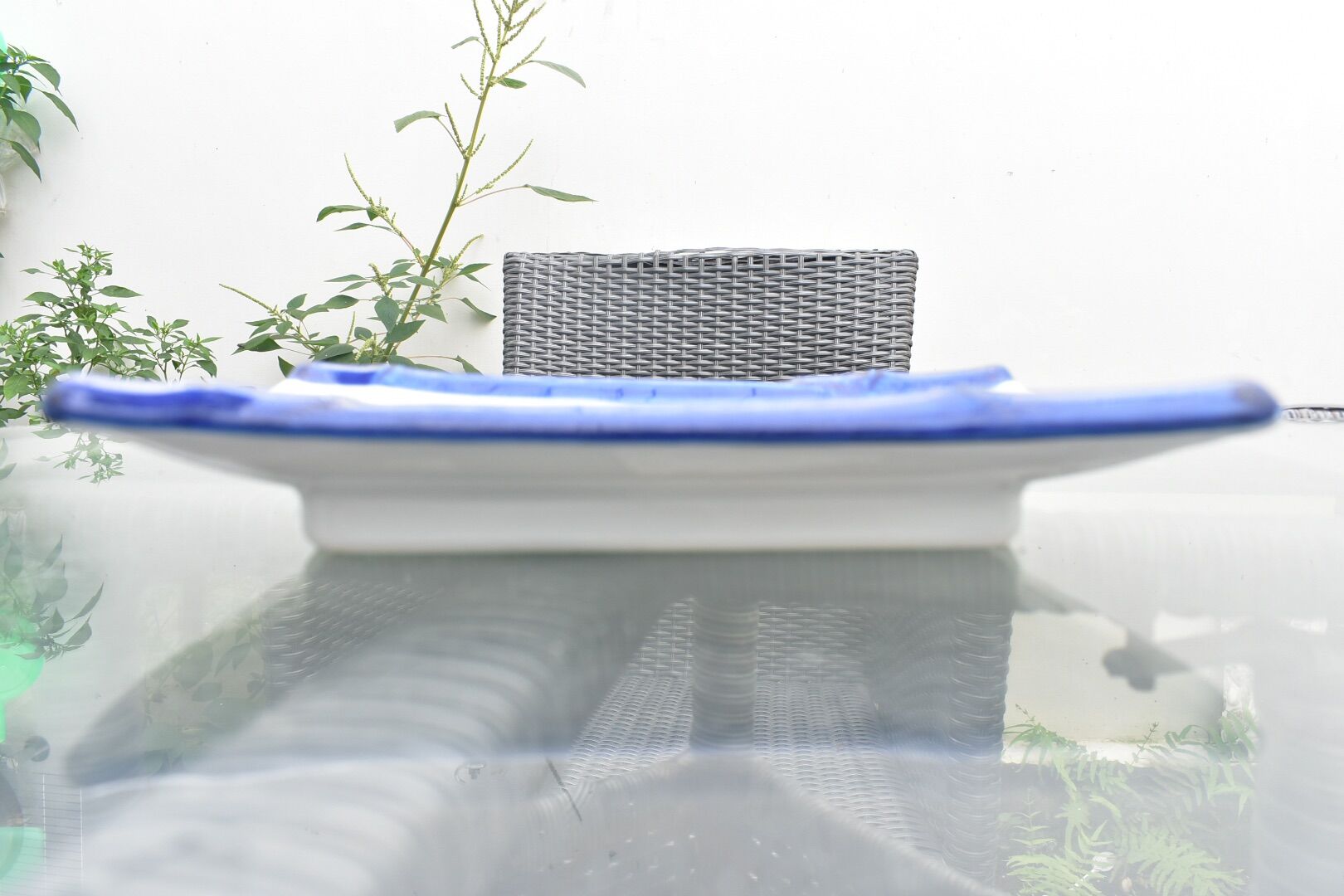 Dĩa Sứ Nhật Tokuju - (徳寿) - 17cm