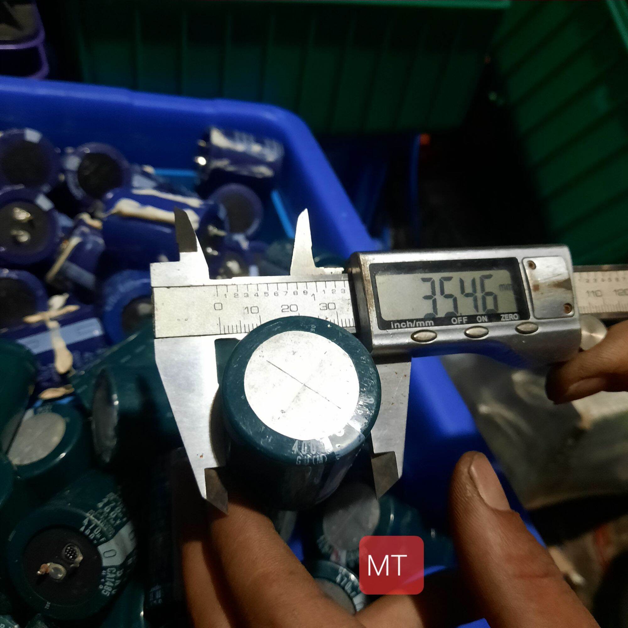 Tụ 470uf-400v/450v (size 3,5cm) tụ sịn hàng TM