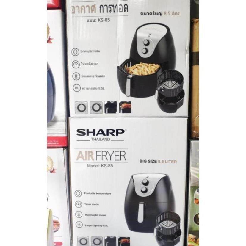Nồi chiên không dầu 8,5L Sharp Thái Lan