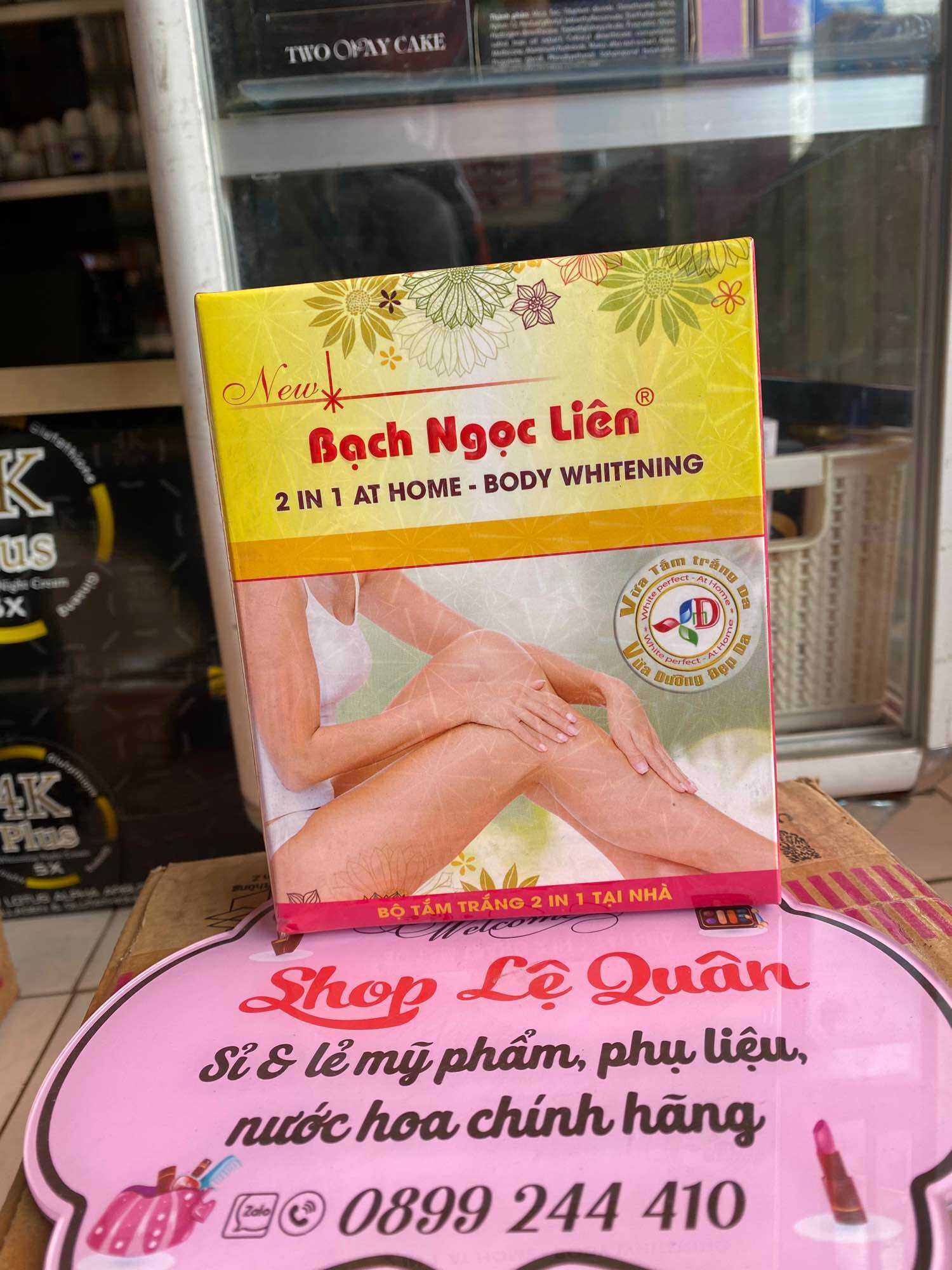 Tắm trắng Bạch Ngọc Liên 2 in 1 Cty Mỹ Phẩm Midan - 8936079450632