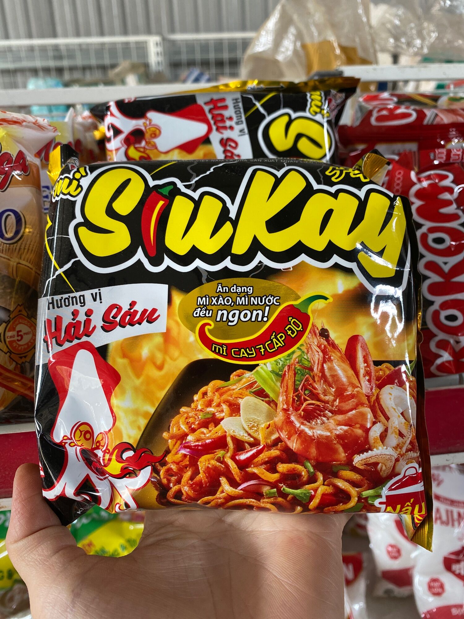 Mì siu kay cấp độ 7