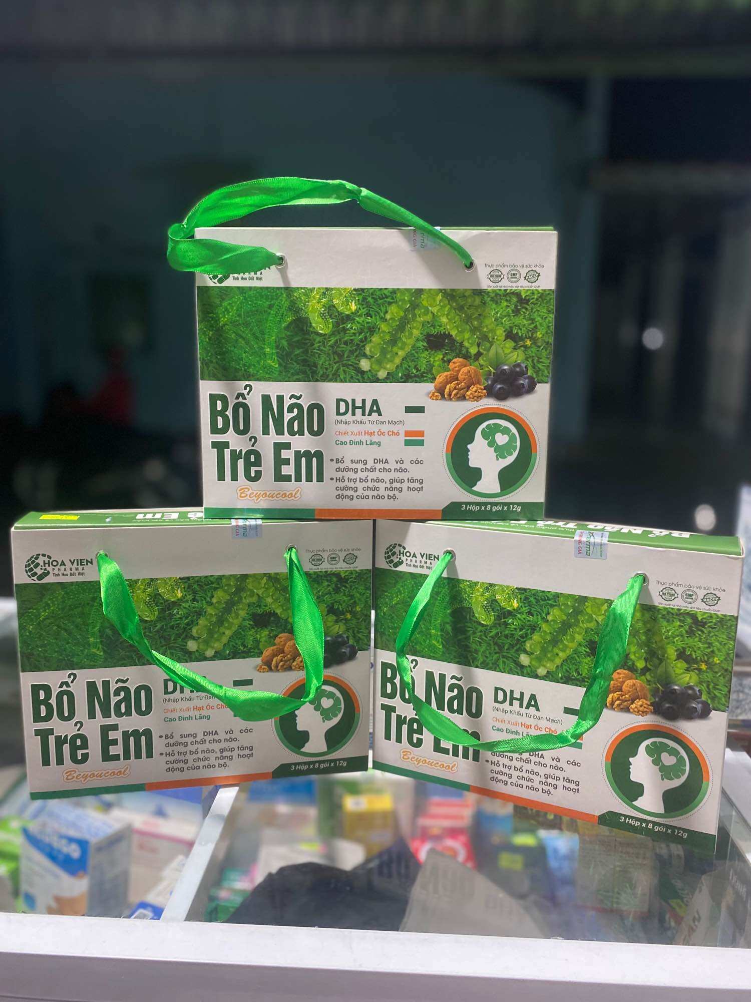 Bổ não trẻ em Hoa viên hộp 24 gói