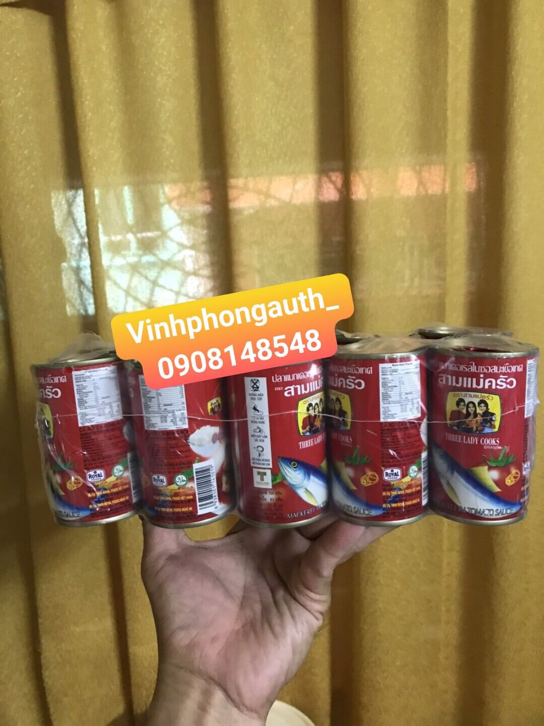 Cá mòi 3 cô gái 155gr