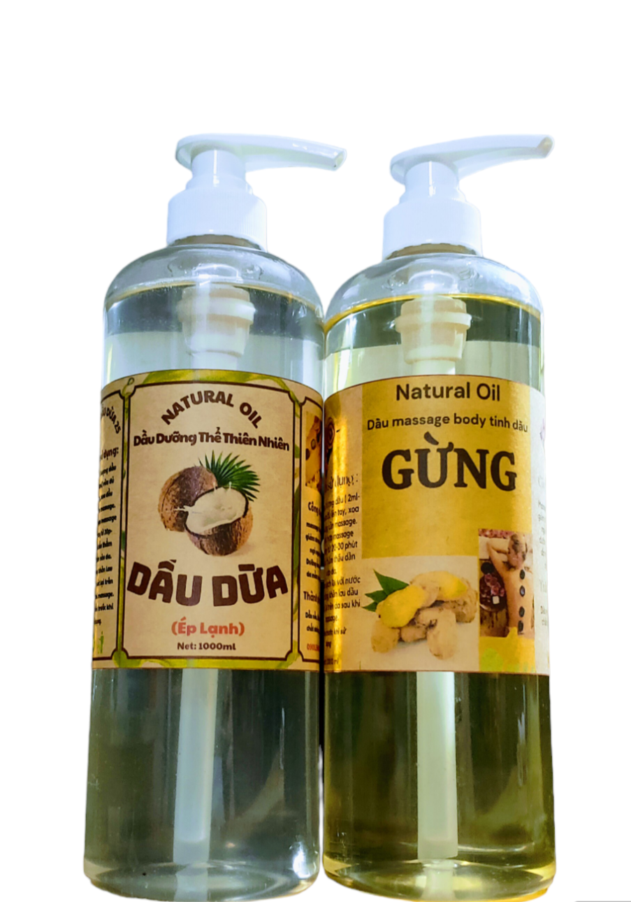 DẦU DỪA  massage body 1 lít