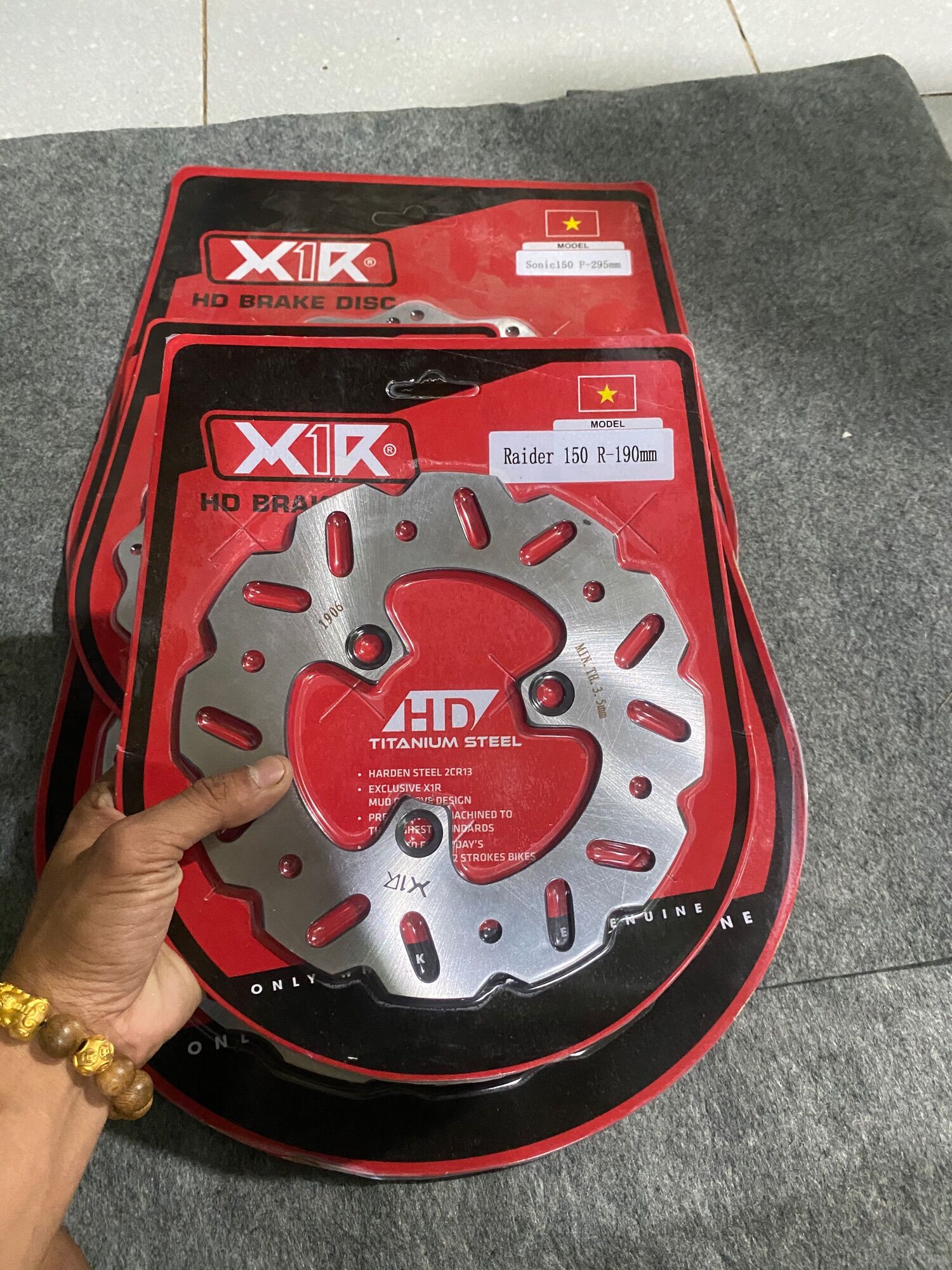 Đĩa x1r winner sonic raider satria ex150 ex155