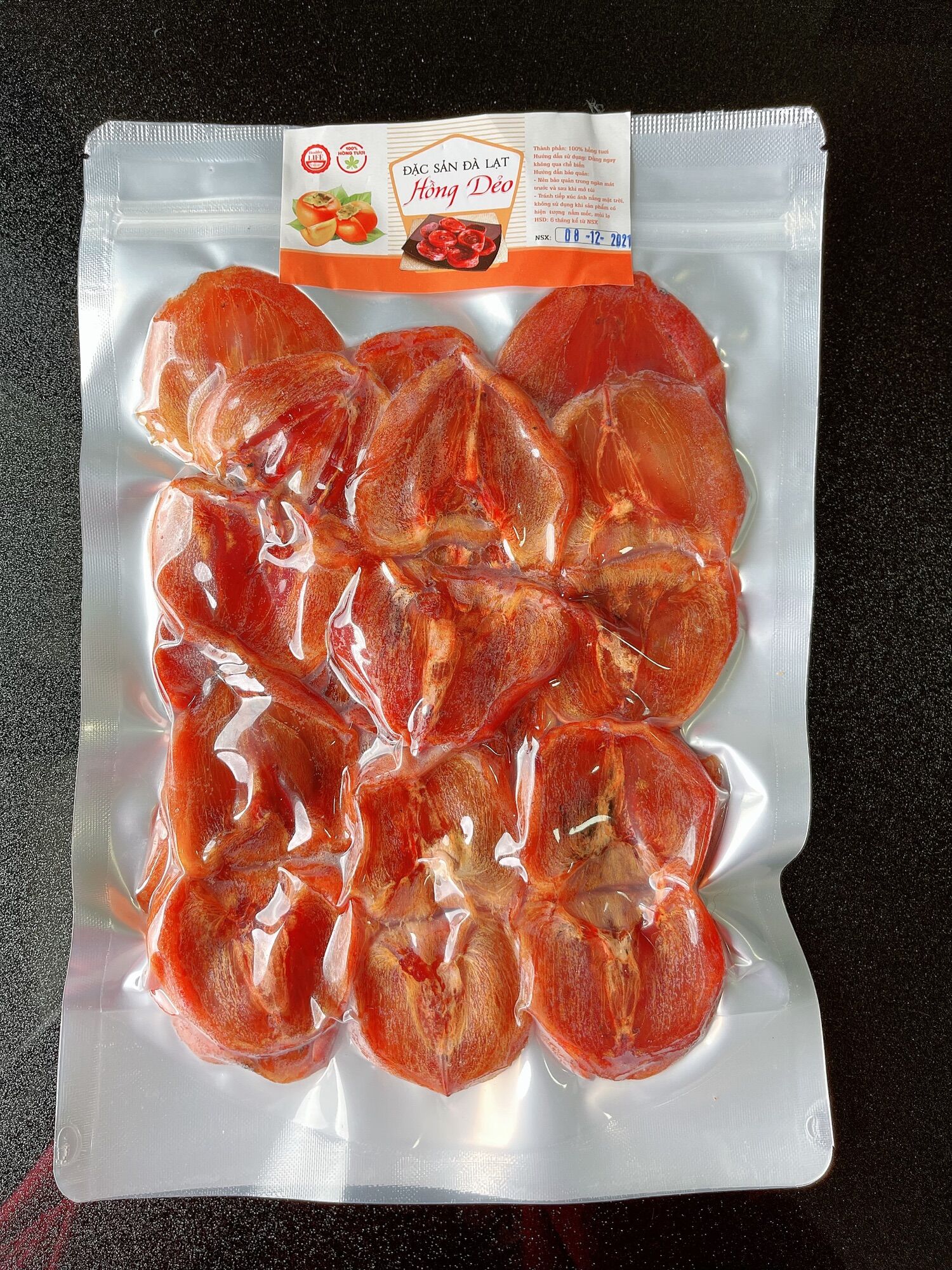 Hồng chẻ sấy dẻo - anh tỷ tỷ