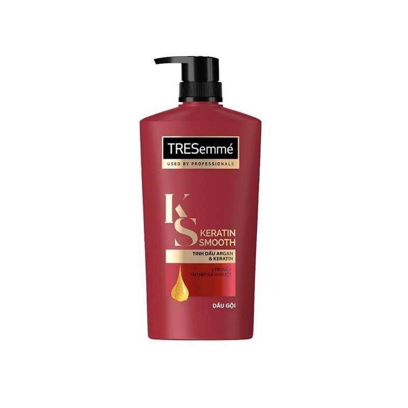 Combo dầu gội 640g + dầu xả 620g tresemme keratin smooth