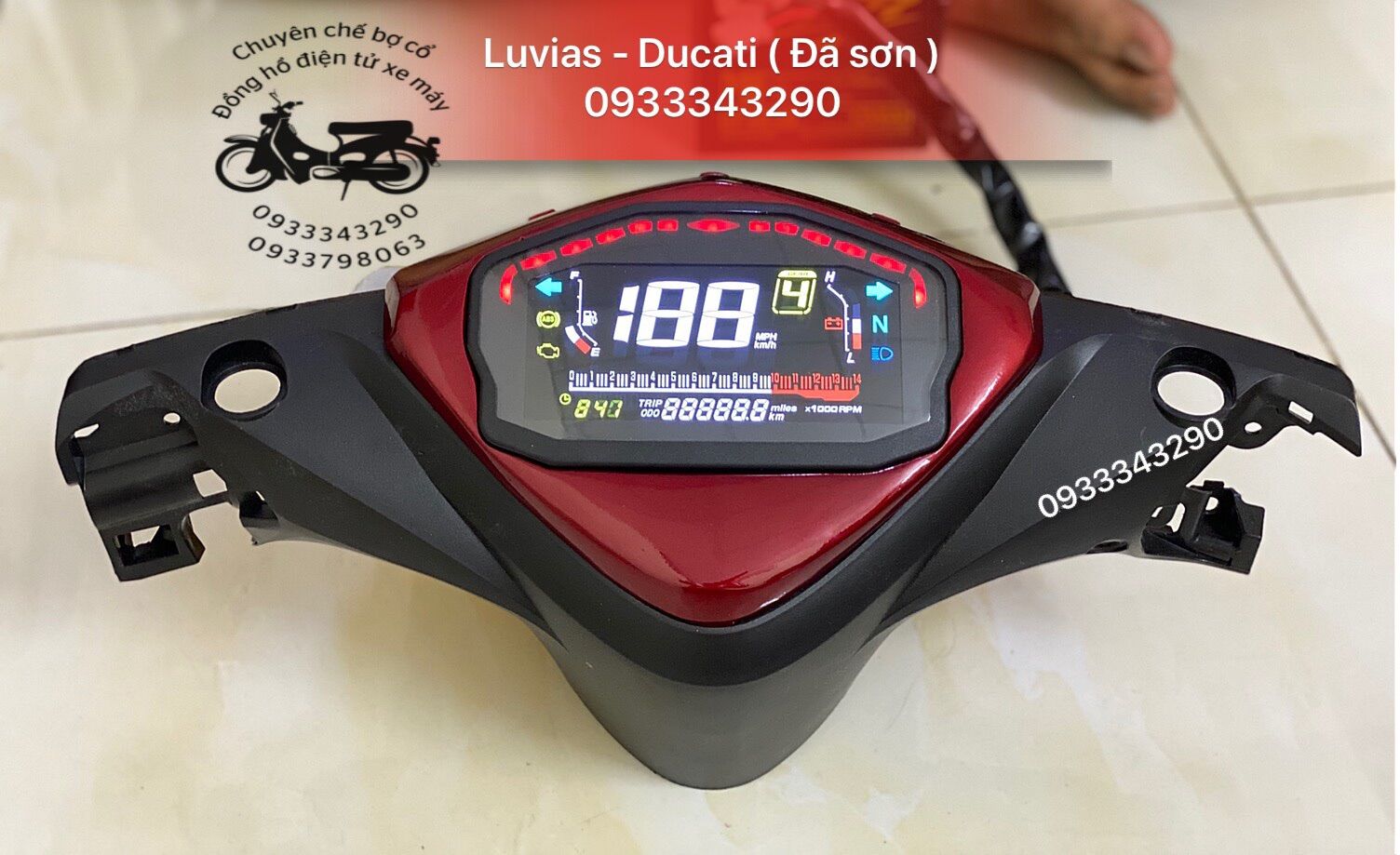 Trọn Bộ Bợ Cổ LUVIAS - DUCATI