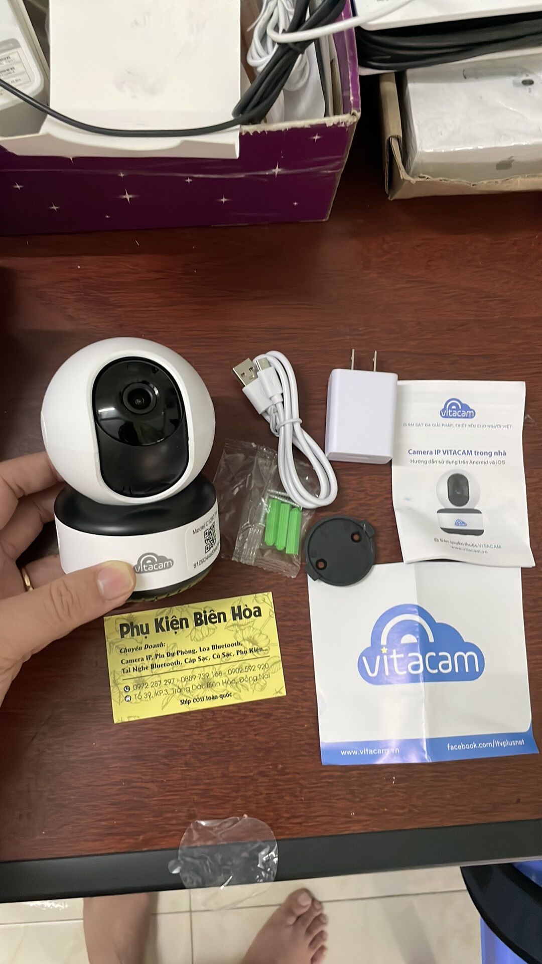 CAMERA WIFI VITACAM C1290 PRO