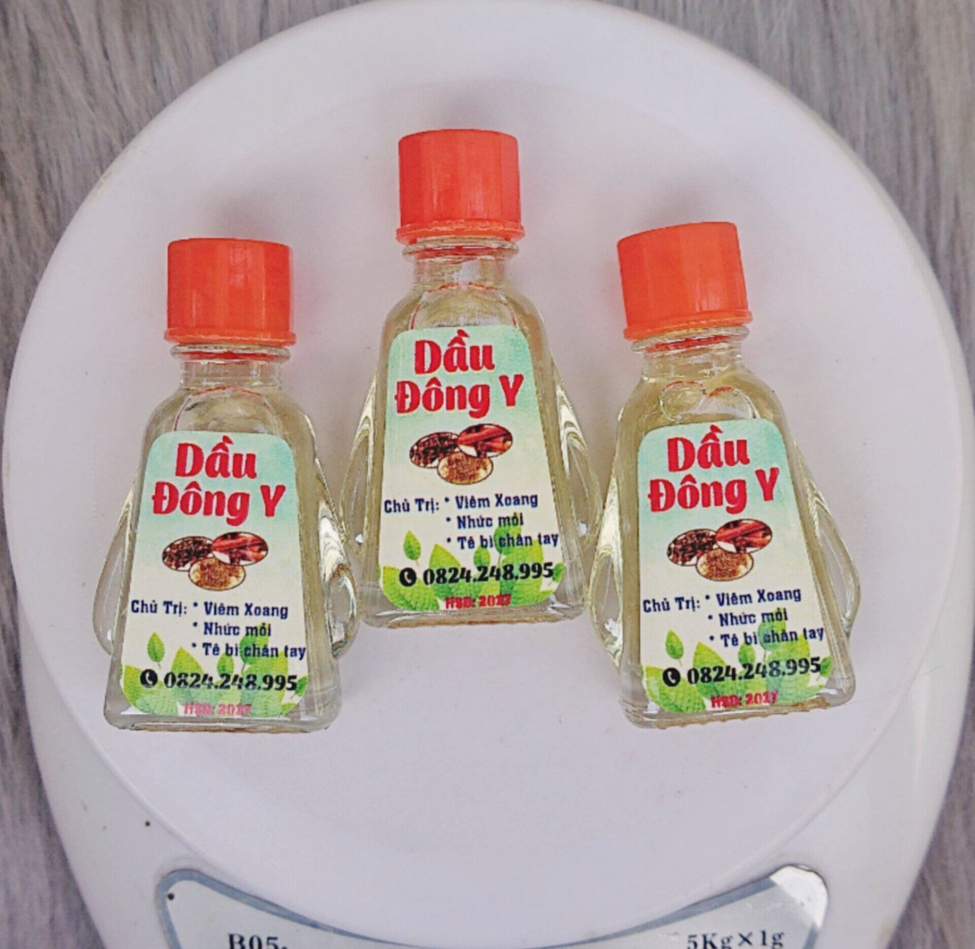 Combo 3chai Dầu Viêm Xoang ,Nhức Mỏi Gia Truyền 3ml