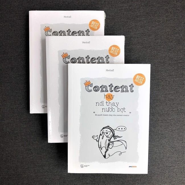 Sách - Content Hay Nói Thay Nước Bọt - Bí Quyết Thành Công Của Content Creator