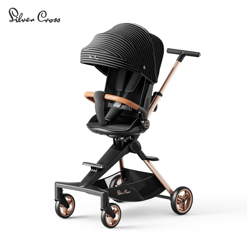 Foldable Lightweight High-View Stroller - 4