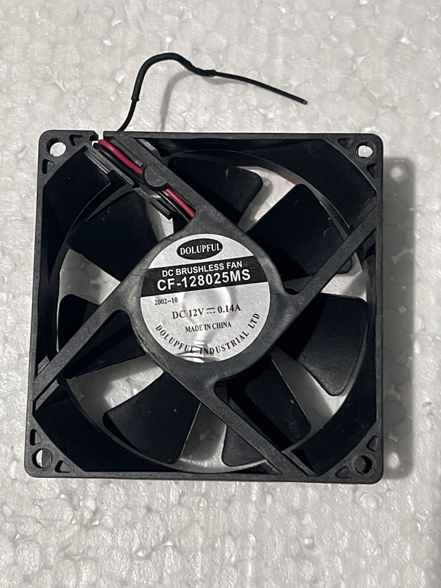 Combo 5 quạt fan 8 12v 2 mặt vuông