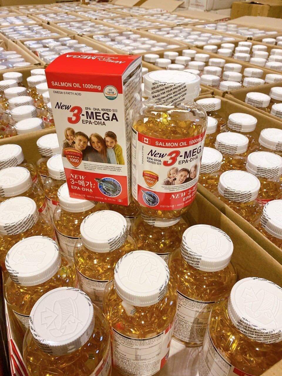 Dầu Cá OMEGA3 Hàn Quốc /hộp 300 viên