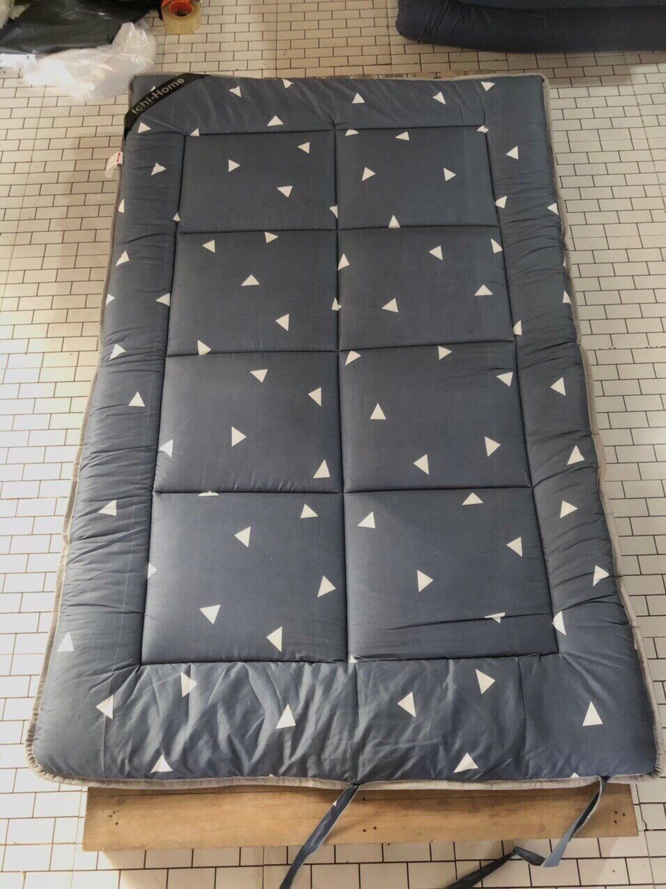 Nệm ngủ trưa văn phòng, đệm văn phòng, đệm đơn, đệm du lịch, topper 100x200cm, gọn gàng, giá tốt